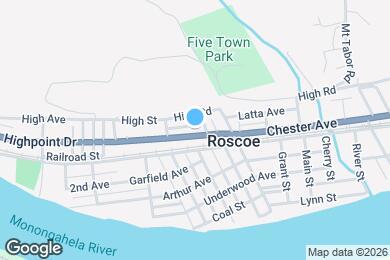 Map image of the property - 715 Chester Ave