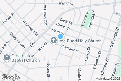 Map image of the property - 605 Dexter St