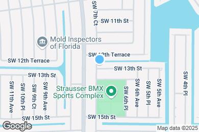 Map image of the property - 1227 SW 7th Ct