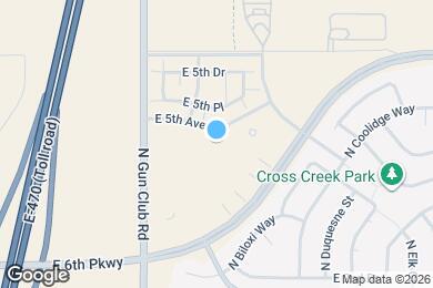 Map image of the property - 23653 E 3rd Pl