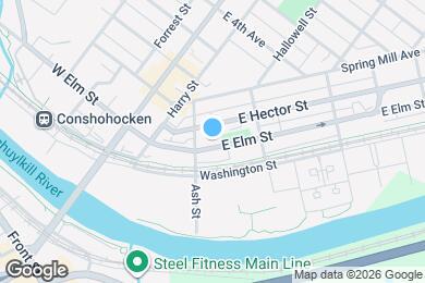 Map image of the property - 218 E Elm St