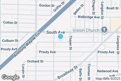 Map image of the property - 930 Colburn St