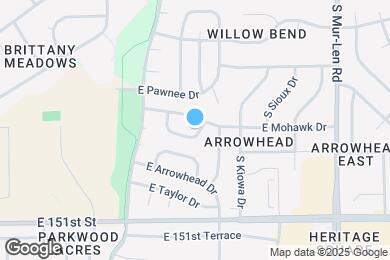 Map image of the property - 1920 E Mohawk Cir