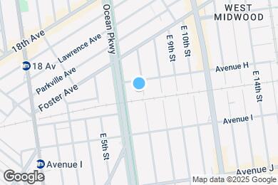 Map image of the property - 930 E 7th St