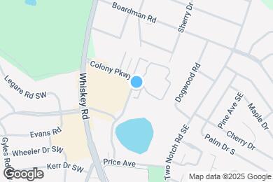 Map image of the property - Colony at South Park