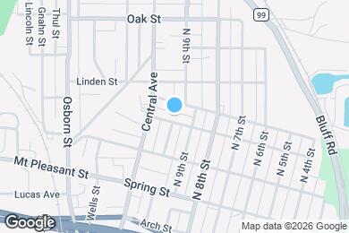 Map image of the property - 912 Iowa St