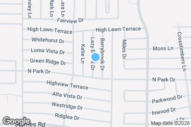 Map image of the property - 7920 Lazy Brook Dr