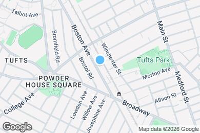 Map image of the property - 618 Boston Ave