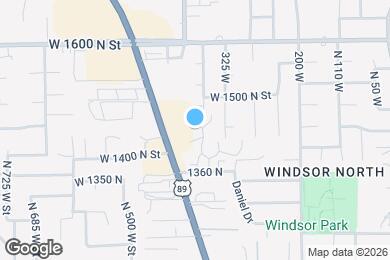 Map image of the property - 1445 N Amiron Way