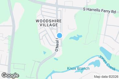 Map image of the property - 3421 O'Neal Ln