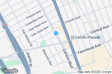 Map image of the property - 3101 Carlson Blvd