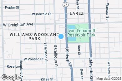 Map image of the property - 117 E Suttenfield St
