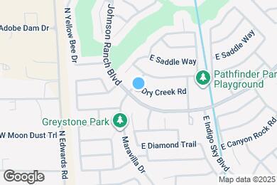 Map image of the property - 153 E Dry Creek Rd