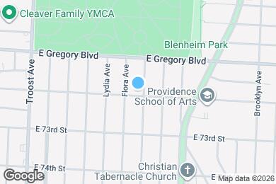 Map image of the property - 1508 E 72nd St