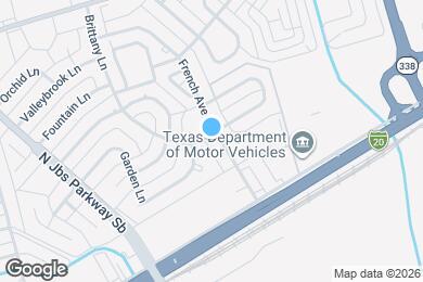 Map image of the property - 1231 French Ave