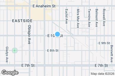 Map image of the property - 933 Loma Ave