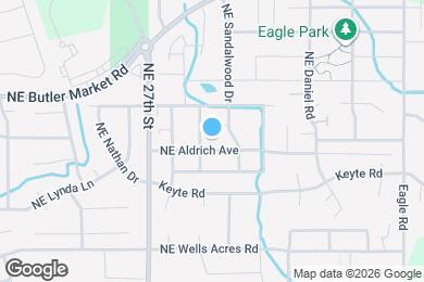 Map image of the property - 3170 NE Coho St