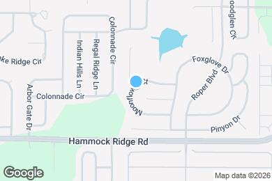 Map image of the property - 13210 Moonflower Ct