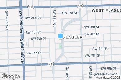 Map image of the property - 444 Ponce de Leon Blvd