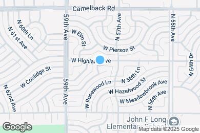 Map image of the property - 4643 N 58th Ave