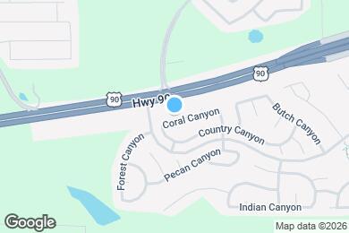 Map image of the property - 11475 Coral Canyon