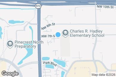 Map image of the property - 675 NW 85th Ct