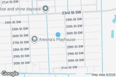 Map image of the property - 2708 27th St SW