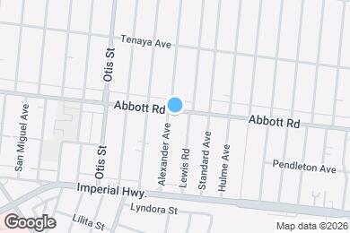 Map image of the property - 10700 Alexander Ave