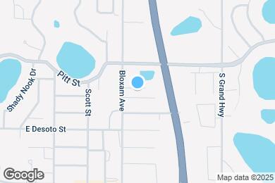 Map image of the property - 733 E Minneola Ave