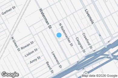 Map image of the property - 1216 Waterman St