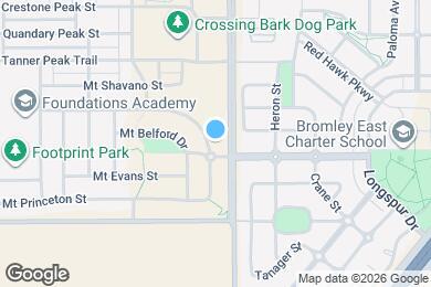 Map image of the property - 4981 Mt Cameron Dr