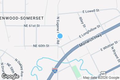 Map image of the property - 217 N Eugene Field Rd
