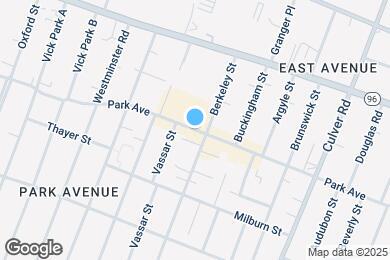 Map image of the property - 643 Park Ave