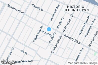 Map image of the property - 2227 W 2nd St