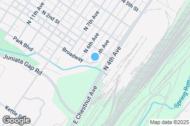 Map image of the property - 112 N 5th Ave