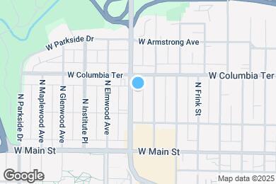 Map image of the property - 1208 N University St