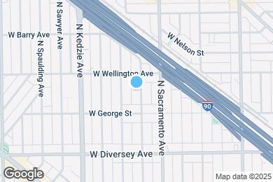 Map image of the property - 2932 N Whipple St