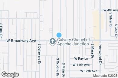 Map image of the property - 774 S Ocotillo Dr