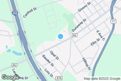 Map image of the property - 1016 S Rogers St