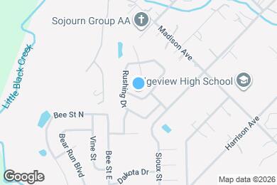 Map image of the property - 1312 Cutlass Rd