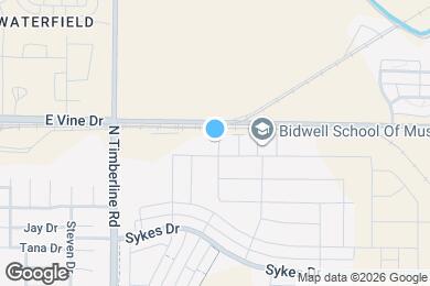 Map image of the property - 2794 Barnstormer St