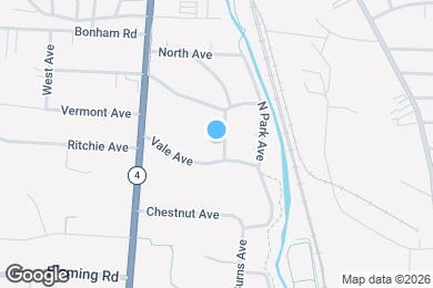 Map image of the property - 1415 Maple Ave