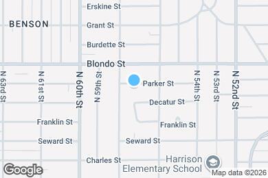 Map image of the property - 5633 Parker St
