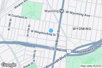 Map image of the property - 4500 N Carlisle St
