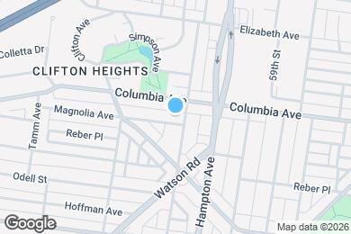 Map image of the property - 6011 Magnolia Ave