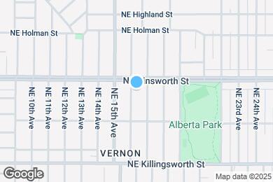 Map image of the property - 5934 NE 16th Ave