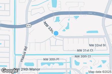 Map image of the property - 10663 NW 32nd Ct