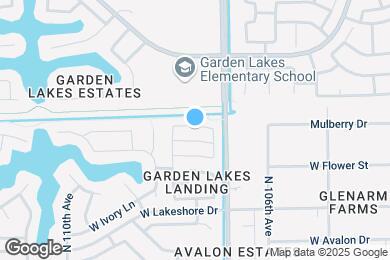 Map image of the property - 10735 W Ashland Way