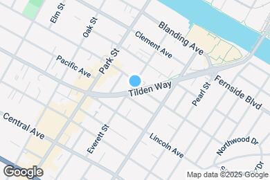 Map image of the property - 1640 Everett St