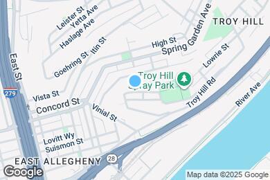 Map image of the property - 1120 Brabec St